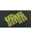 SET INSERTS PLÁSTICO COLOR FY (2 SETS) S35-4/5/5E SWORKZ