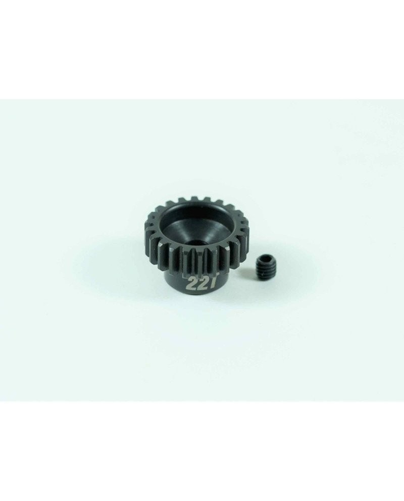PIÑÓN MOTOR ALTA DENSIDAD 22T MÓDULO 0.8 S35-4/5E SWORKZ