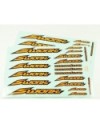 HOJA ADHESIVOS (NARANJA) (2u.) SWORKZ