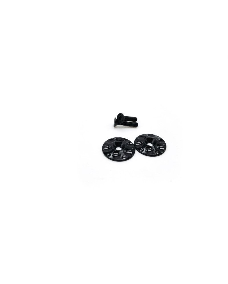 ARANDELAS ALERÓN ALUMINIO NEGRAS (2u.) S35-4/5/5E SWORKZ