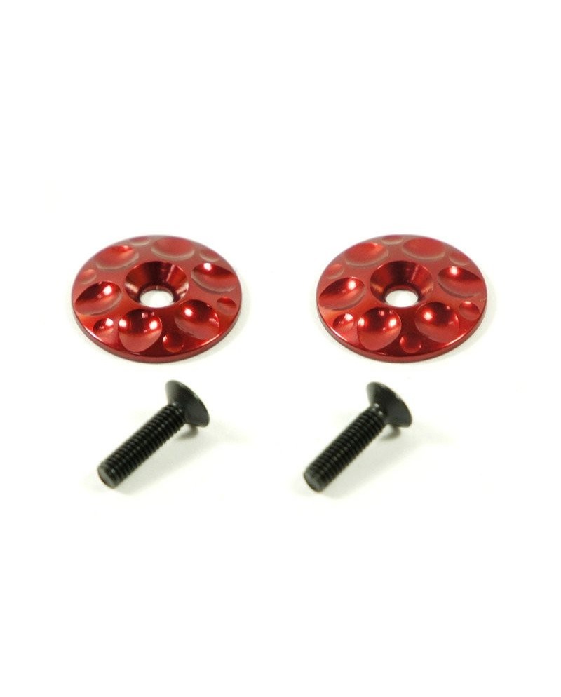 ARANDELAS ALERÓN ALUMINIO ROJAS (2u.) S35-4/5/5E SWORKZ