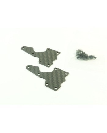 CUBIERTA TRAPECIO DELANTERO CARBONO 1 MM (2u.) S35-4/5/5E SWORKZ