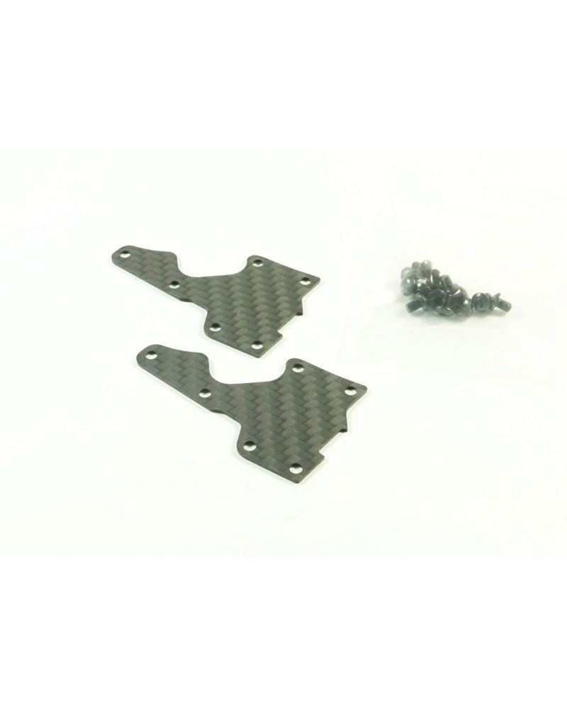 CUBIERTA TRAPECIO DELANTERO CARBONO 1 MM (2u.) S35-4/5/5E SWORKZ