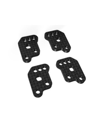 PLACAS DE MANGUETA TRASERA DE CARBONO PERFORMANCE FÁCIL AJUSTE (4u.) S35-4/5/5E SWORKZ