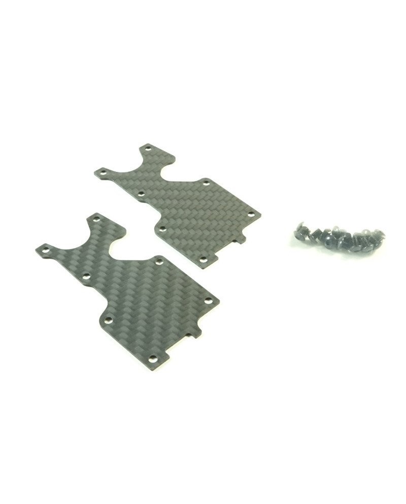 TAPA TRAPECIO 1MM INF. TRAS. CARBONO (2u.) S35-4 SWORKZ