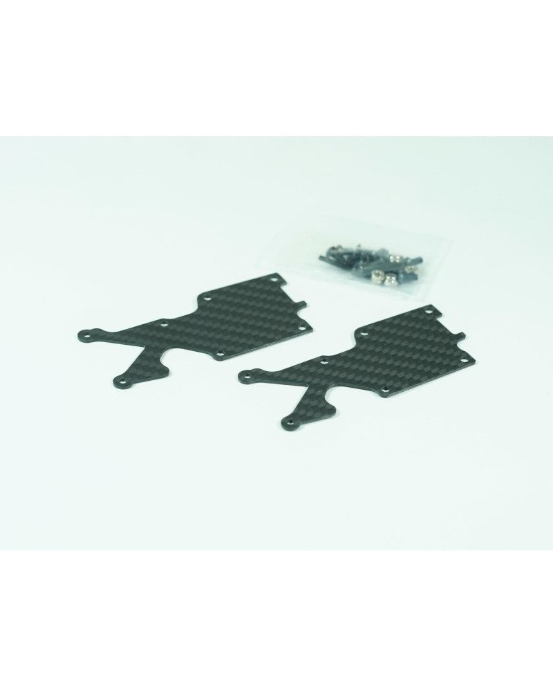 CUBIERTA TRAPECIO TRASERO CARBONO 1 MM (2u.) S35-4/5/5E SWORKZ