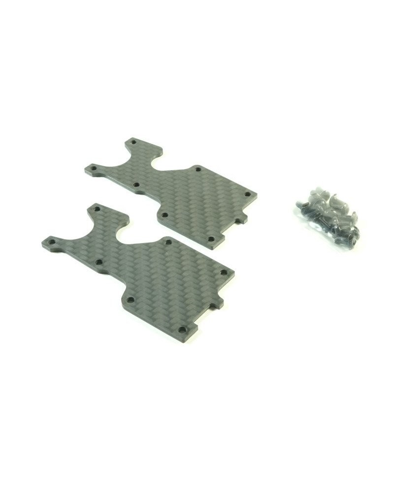 TAPA TRAPECIO 2MM INF. TRAS. CARBONO (2u.) S35-4 SWORKZ