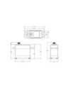 SERVO DL3017 LV DIGITAL CAJA DE PLASTICO 17KG 0.15S. 1/8-1/10 RTR
