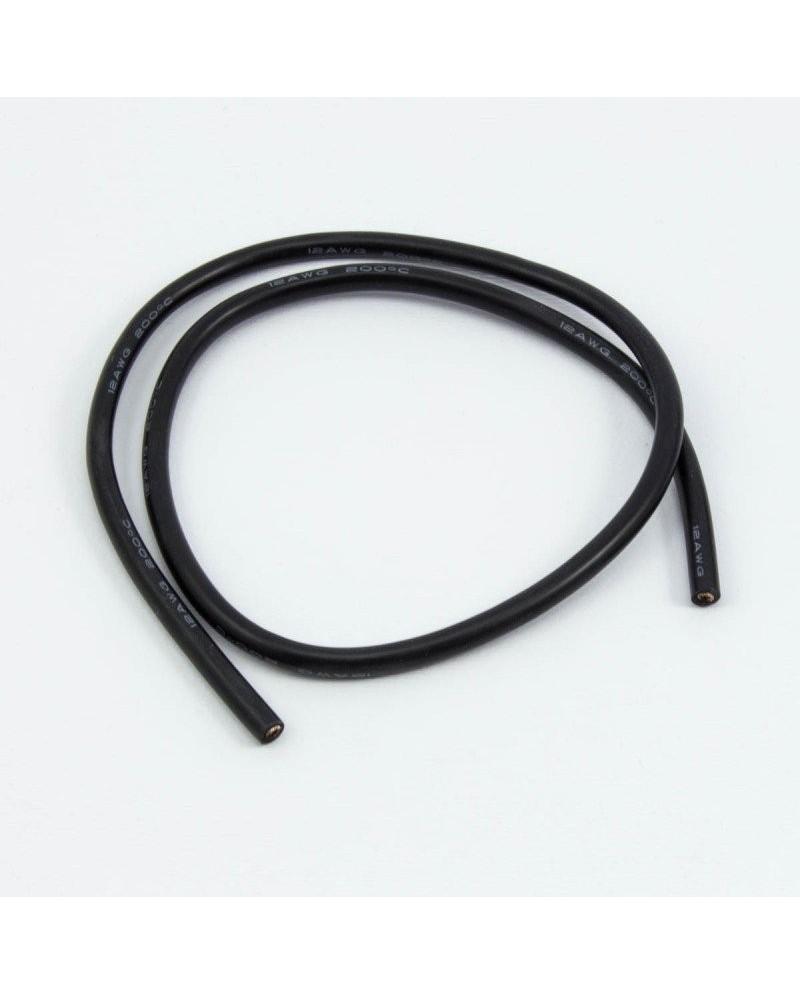 CABLE SILICONA NEGRO 10awg (50cm)