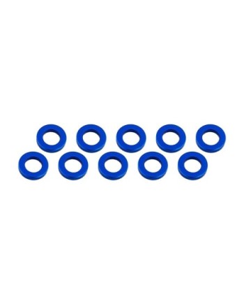 ARANDELAS ALUMINIO (3x6x1mm) AZUL (10u.)