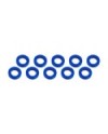 ARANDELAS ALUMINIO (3x6x2mm) AZUL (10u.)