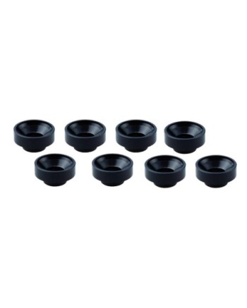 ARANDELAS ALUMINIO PARA SERVO NEGRA (8u.)