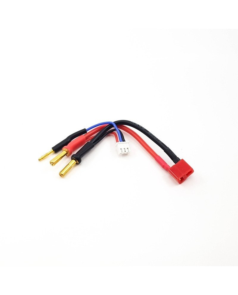 CABLE CARGAR/BALANCEAR BATERIAS 2S (4mm a T-DEAN)