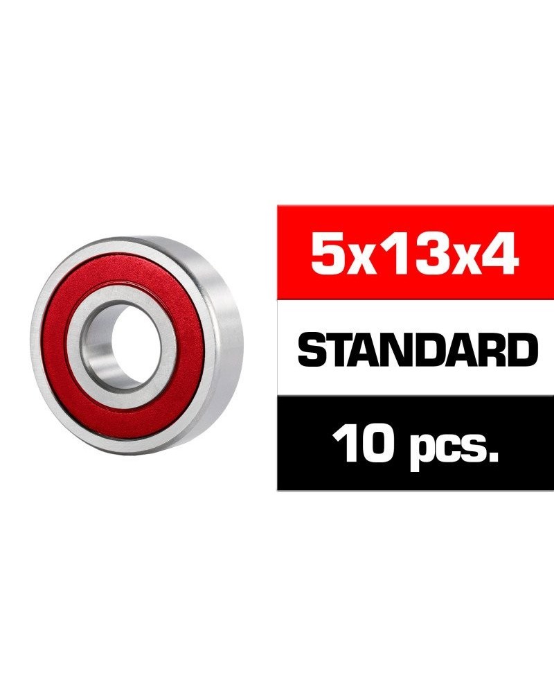 5x13x4mm KIT RODAMIENTOS "HS" TAPAS GOMA (10u.)