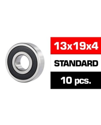 13x19x4mm KIT RODAMIENTOS "HS" TAPAS GOMA (10u.)