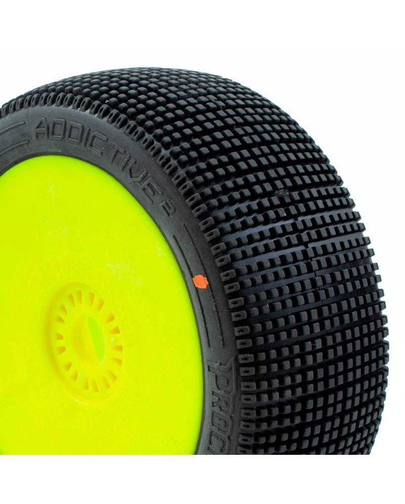 ADDICTIVE v2 BUGGY C3 (MEDIUM) EN LLANTA AMARILLA (2pcs.)