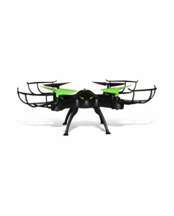 CUADRICOPTERO MEDIANO 38.5x30cm 2,4GHZ CON CONTROL DE ALTURA & CAMARA WIFI VERDE -  LHX43W