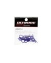CLIPS CARROCERIA 1/10 L+ R AZULES (8u.)