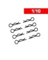 CLIPS CARROCERIA 1/10 L+ R NEGROS (8u.)
