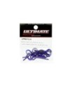 CLIPS CARROCERIA 1/8 L+ R AZULES (8u.)