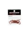 CLIPS CARROCERIA 1/8 L+ R NARANJA (8u.)