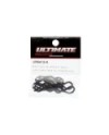 CLIPS CARROCERIA 1/8 L+ R NEGROS (8u.)