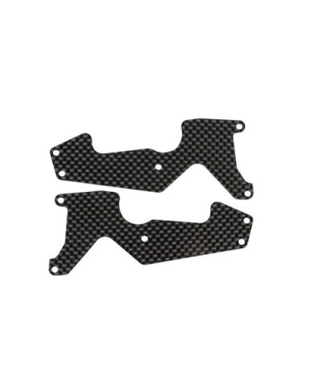 PLACA CARBONO TRAPECIO DEL. MBX8 TRUGGY (1mm) (2u.)