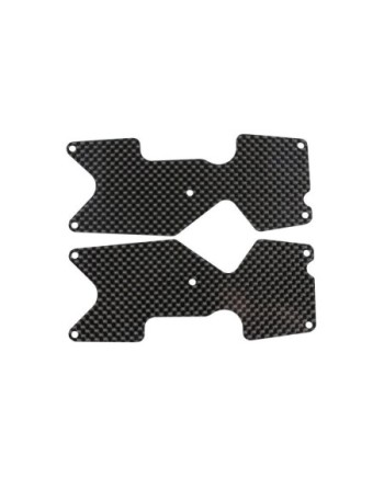 PLACA CARBONO TRAPECIO TRAS. MBX8 TRUGGY (1mm) (2u.)