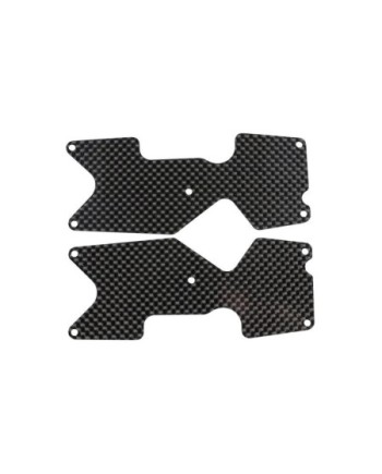 PLACA CARBONO TRAPECIO TRAS. MBX8 TRUGGY (1mm) (2u.)