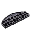 SOPORTE PARA 18 HERRAMIENTAS NEGRO