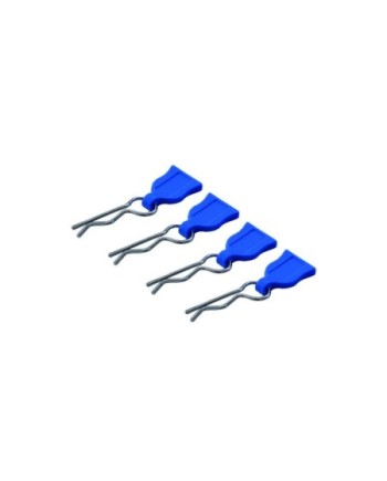 CLIPS DE CARROCERIA CON TIRADOR DE GOMA AZUL(4u)