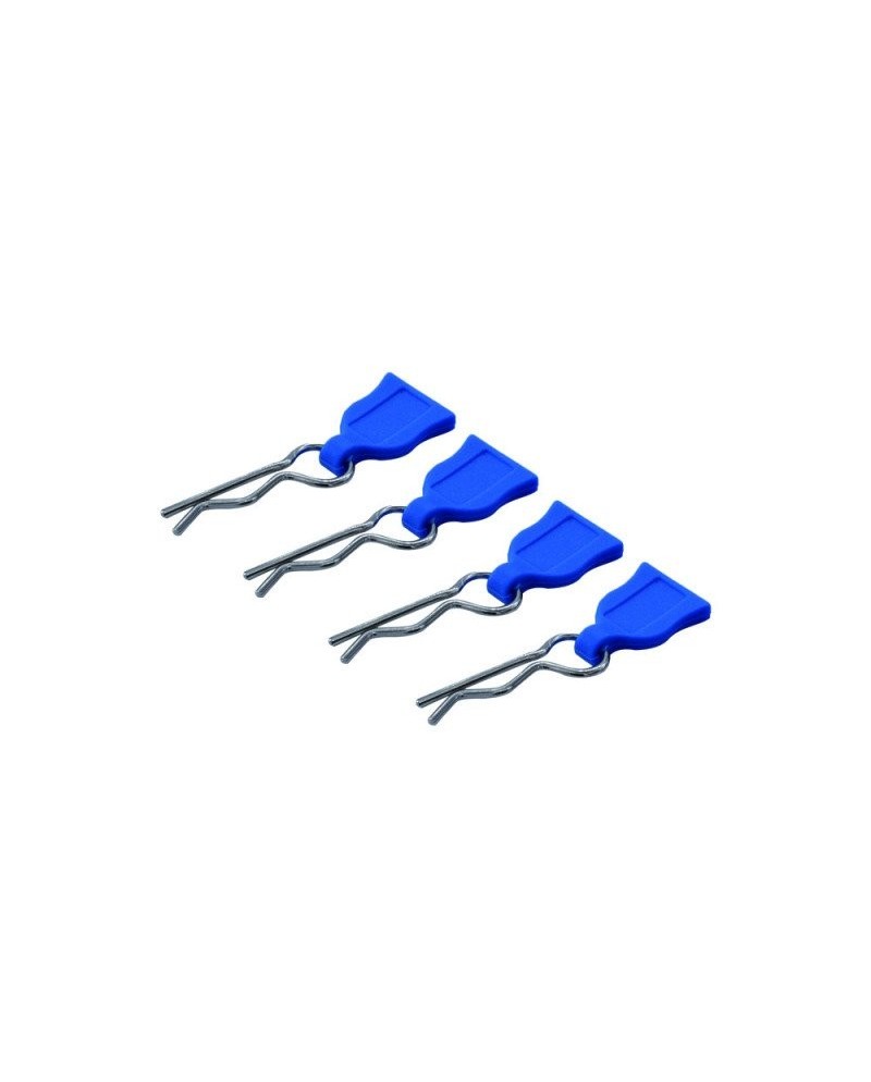 CLIPS DE CARROCERIA CON TIRADOR DE GOMA AZUL(4u)