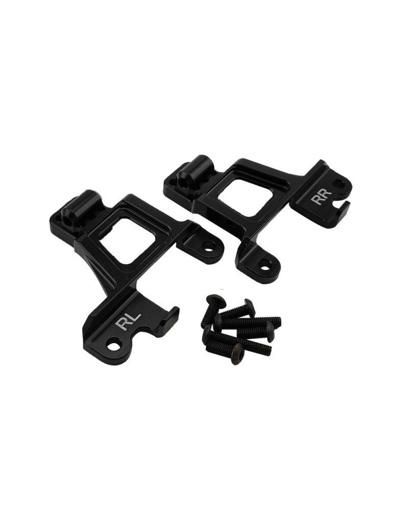SOPORTE AMORTIGUADORES TRASEROS ALUMINIO TRAXXAS TRX-4
