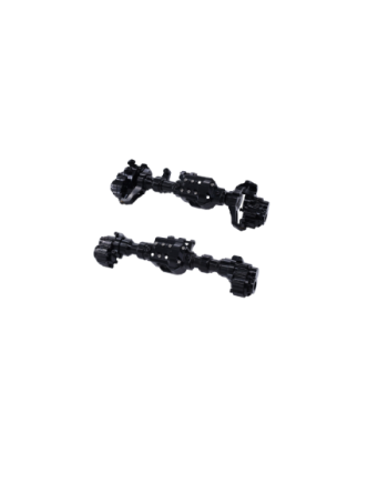EJES DEL/TRAS COMPLETO ALUMINIO TRAXXAS TRX-4