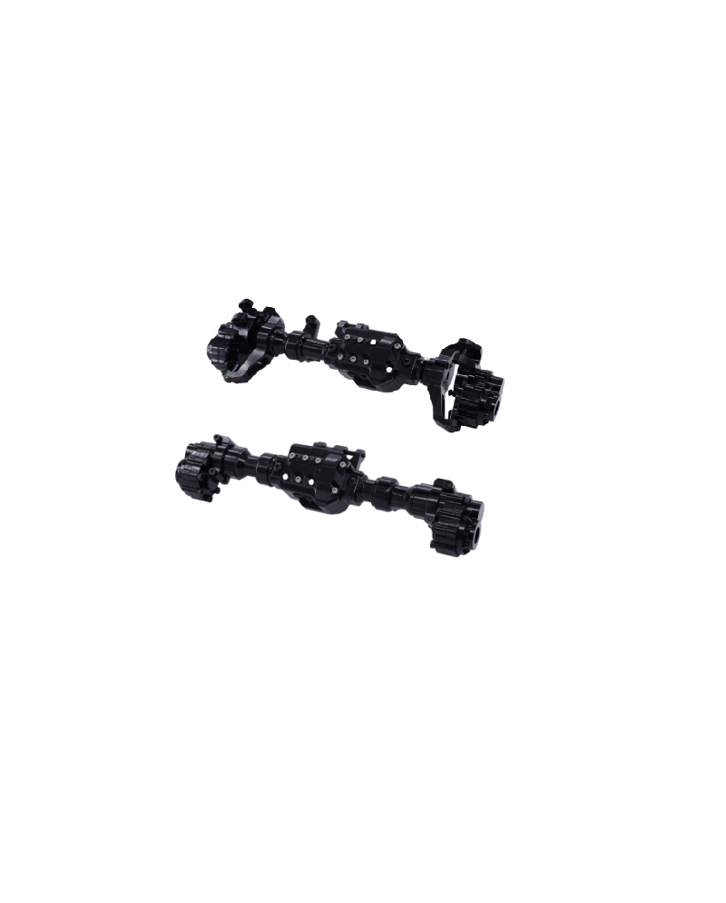 EJES DEL/TRAS COMPLETO ALUMINIO TRAXXAS TRX-4