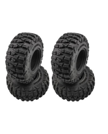 NEUMATICOS + INSERTS 1/10 CRAWLER 2.2" - ROUNDCUBE - Ø120 (4)