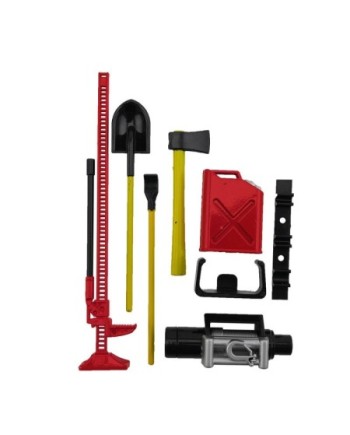 SET ACCESORIOS DECORACIÓN ESCALA 1/10 CRAWLER