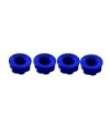 TUERCAS DE RUEDA CIEGAS 17mm TRAXXAS AZUL (4u)