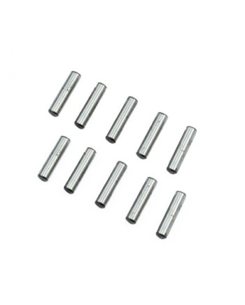 3x12.8 mm KIT PINS ACERO CROMADO (10u.)