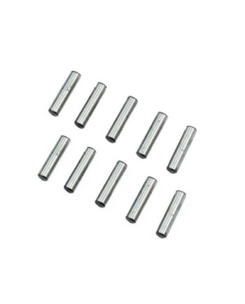 3x12.8 mm KIT PINS ACERO CROMADO (10u.)