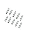 3x12.8 mm KIT PINS ACERO CROMADO (10u.)
