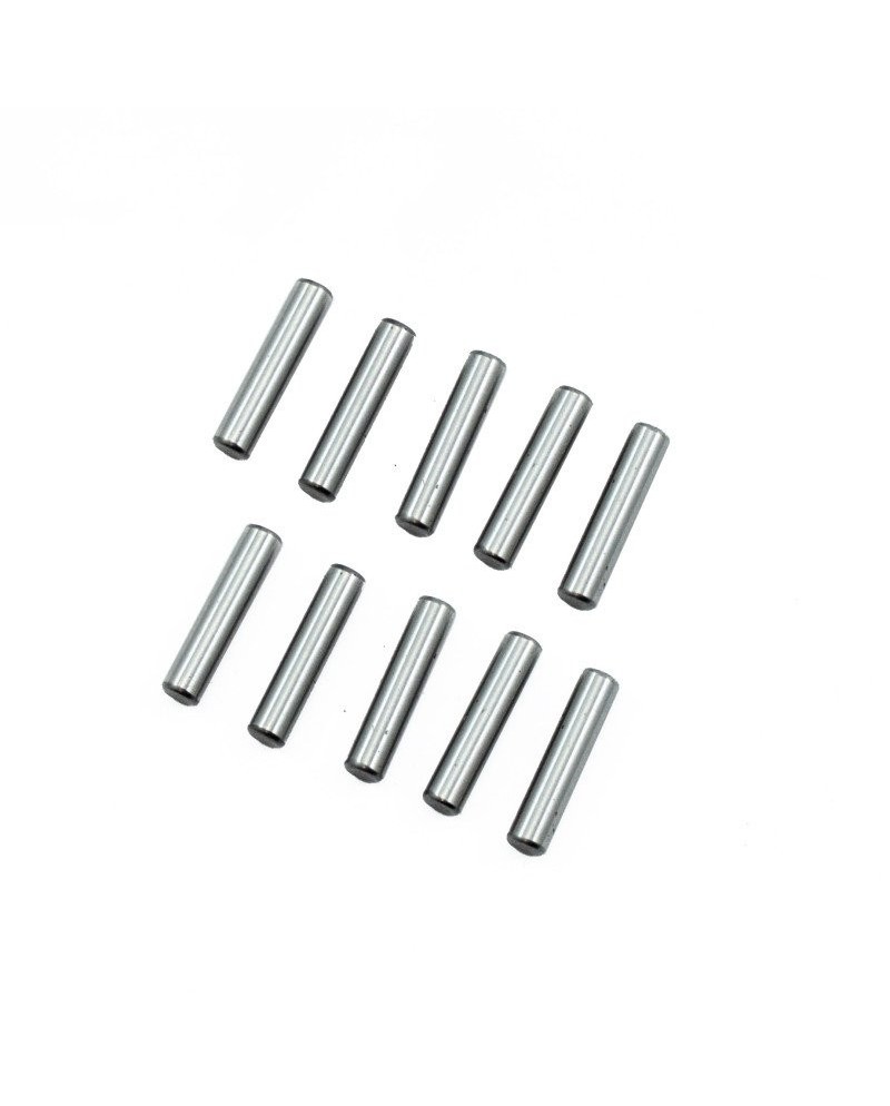 3x13.8 mm KIT PINS ACERO CROMADO (10u.)