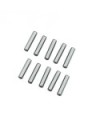 3x13.8 mm KIT PINS ACERO CROMADO (10u.)