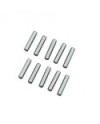 3x13.8 mm KIT PINS ACERO CROMADO (10u.)