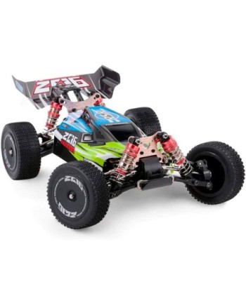 COCHE ELECTRICO RTR 1/14 BUGGY 4WD 2.4 MOTOR 550 60KMH WLTOYS VERDE