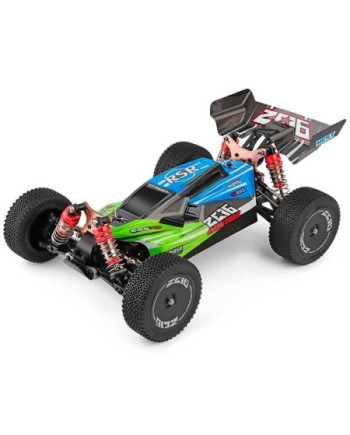 COCHE ELECTRICO RTR 1/14 BUGGY 4WD 2.4 MOTOR 550 60KMH WLTOYS VERDE