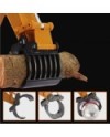 EXCAVADORA HUINA 1570 1/14 PINZA Y BRAZO METALICOS 2,4GHZ
