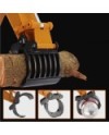 EXCAVADORA HUINA 1570 1/14 PINZA Y BRAZO METALICOS 2,4GHZ
