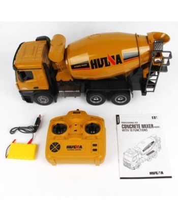 HORMIGONERA HUINA1574 1/14 CUBA METALICA CON LUCES 2,4GHZ