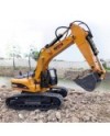 EXCAVADORA HUINA 1580 1/14 METALICA 2,4GHZ PROFESIONAL